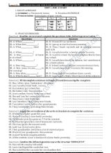 Bài tập ôn tập Tiếng Anh cơ bản - Đỗ Bình